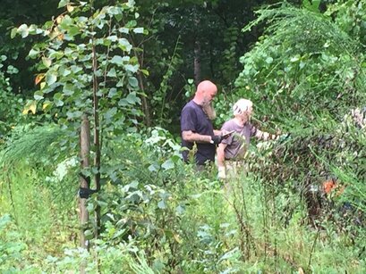 afbeelding klusdag in bijennatuurtuin